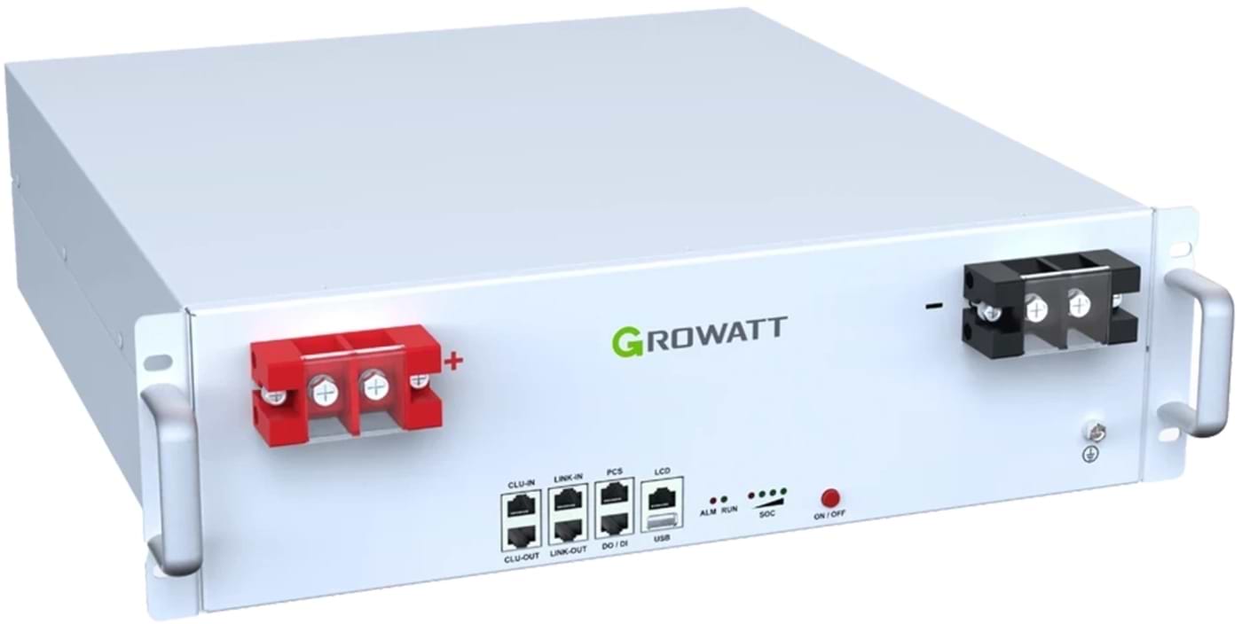 Батарея для солнечного инвертора Growatt 51.2V 100Ah 5.12kWh (Hope 5.0L-B1)